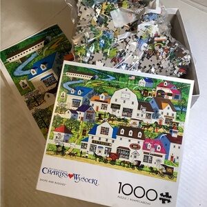 1000-Piece Puzzle - Shops and Buggies